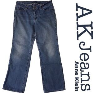 Vintage 90’s AK Jeans Anne Klein Denim Blue size 10 Women’s Metropolitan Bootcut